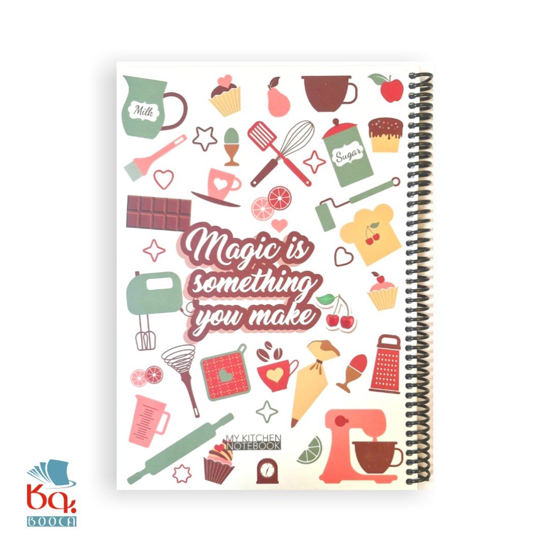 دفتر آشپزی دات نوت مدل My Kitchen (در ۵ طرح)